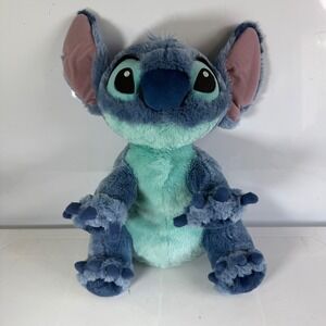 Disney Parks Stitch Plush Stuffed Animal Toy Blue Mint Green Character